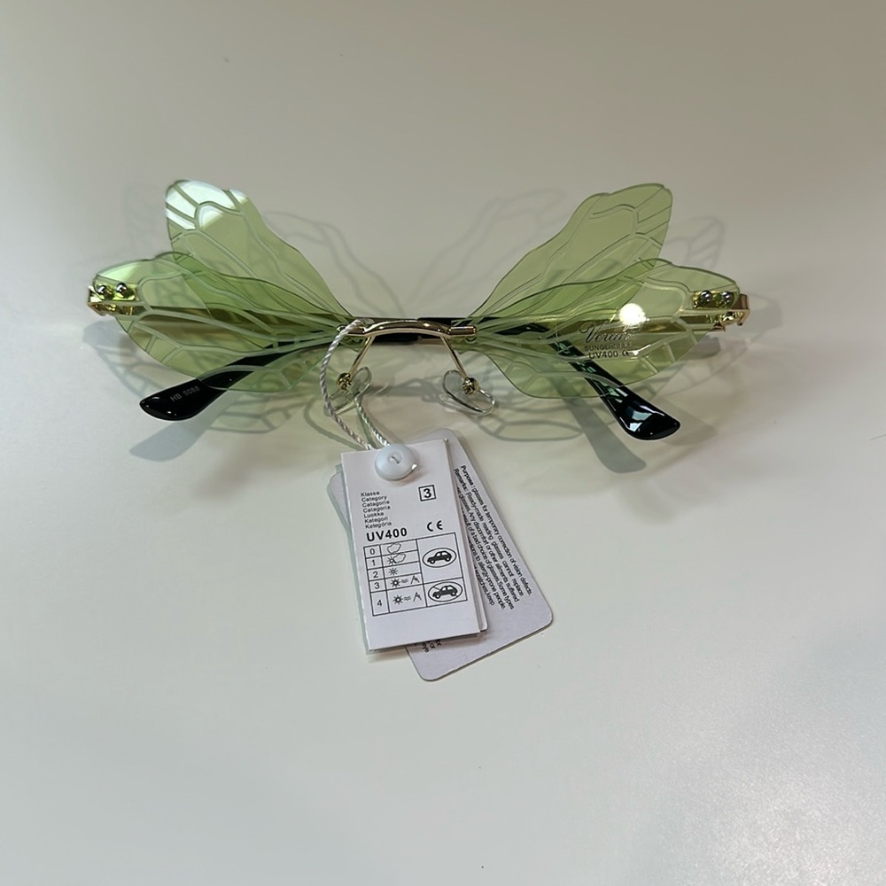 Butterfly glasses